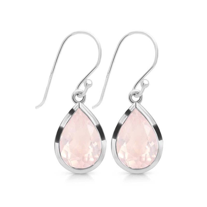 Rose Quartz Earring RSQ-RDE-725.
