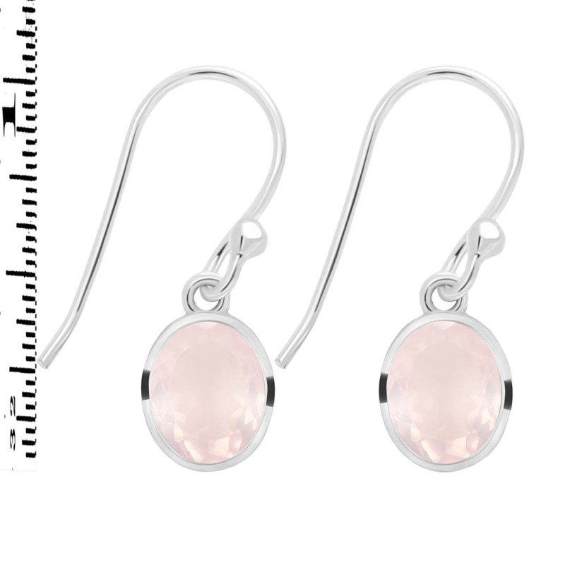 Rose Quartz Earring RSQ-RDE-998.