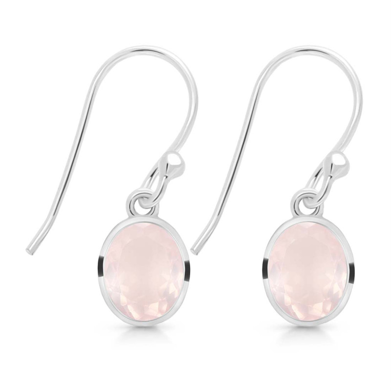 Rose Quartz Earring RSQ-RDE-998.