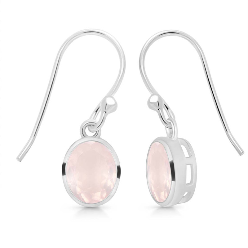 Rose Quartz Earring