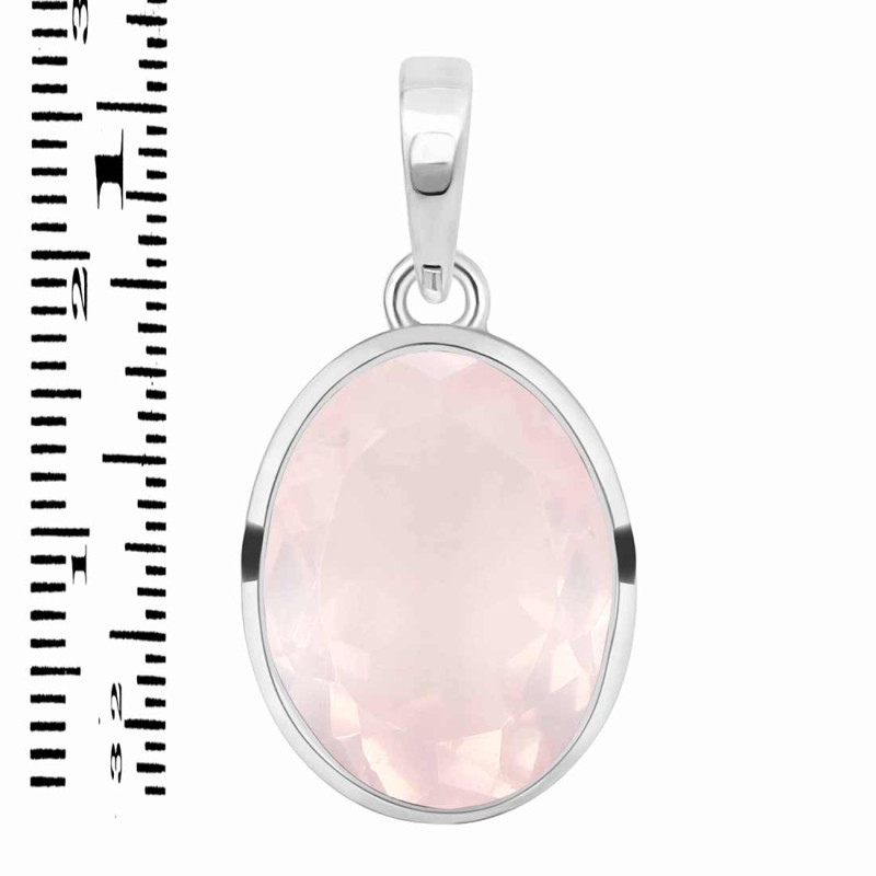 Rose Quartz Pendant RSQ-RDP-458.