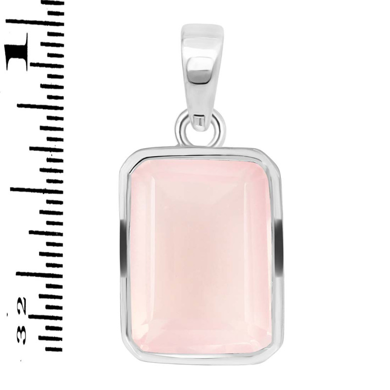 Rose Quartz Pendant RSQ-RDP-465.