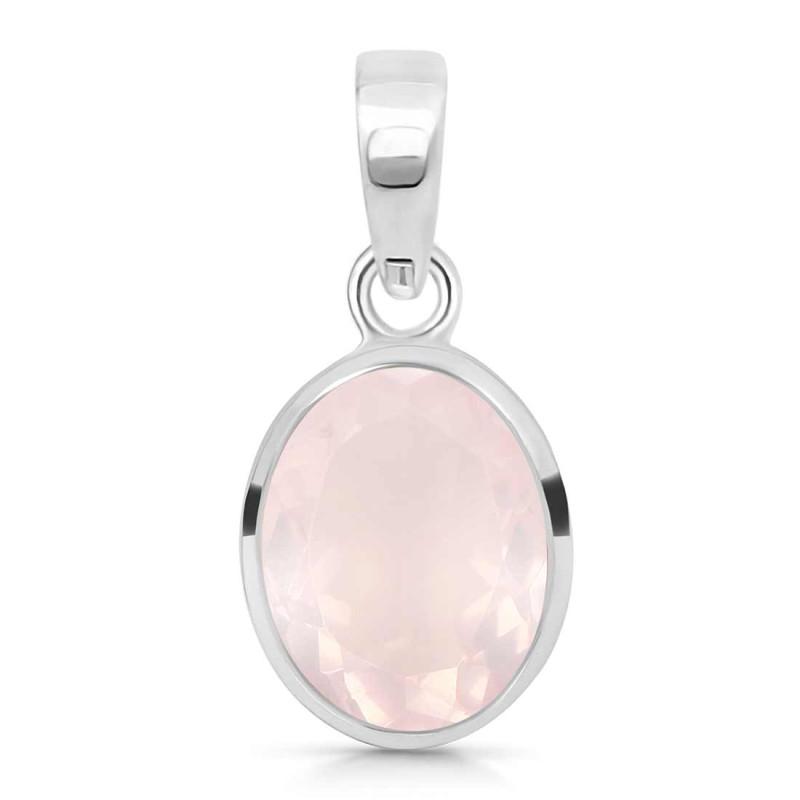 Rose Quartz Pendant RSQ-RDP-466.