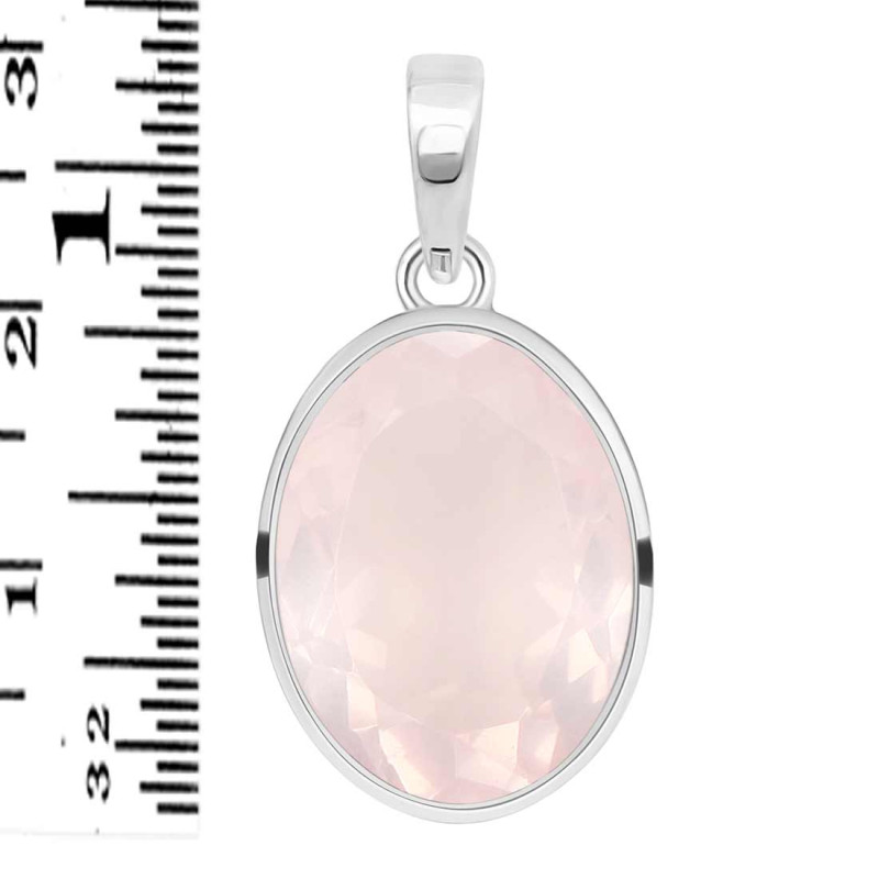 Rose Quartz Pendant RSQ-RDP-467.