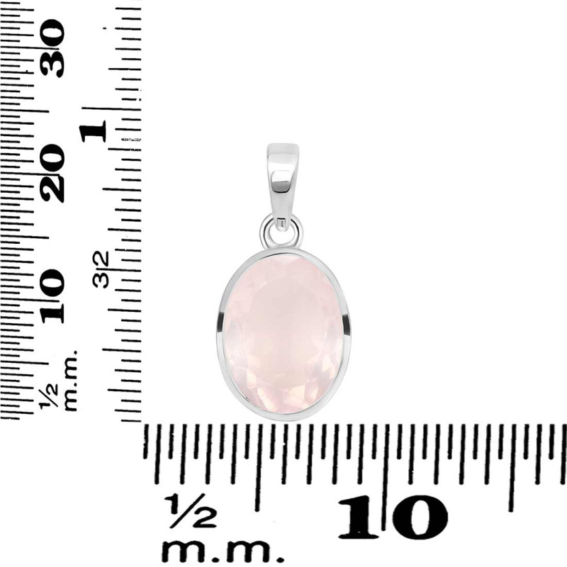 Rose Quartz Pendant RSQ-RDP-471.