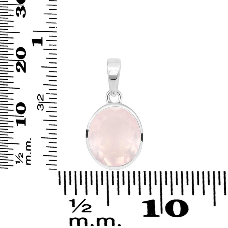 Rose Quartz Pendant RSQ-RDP-737.