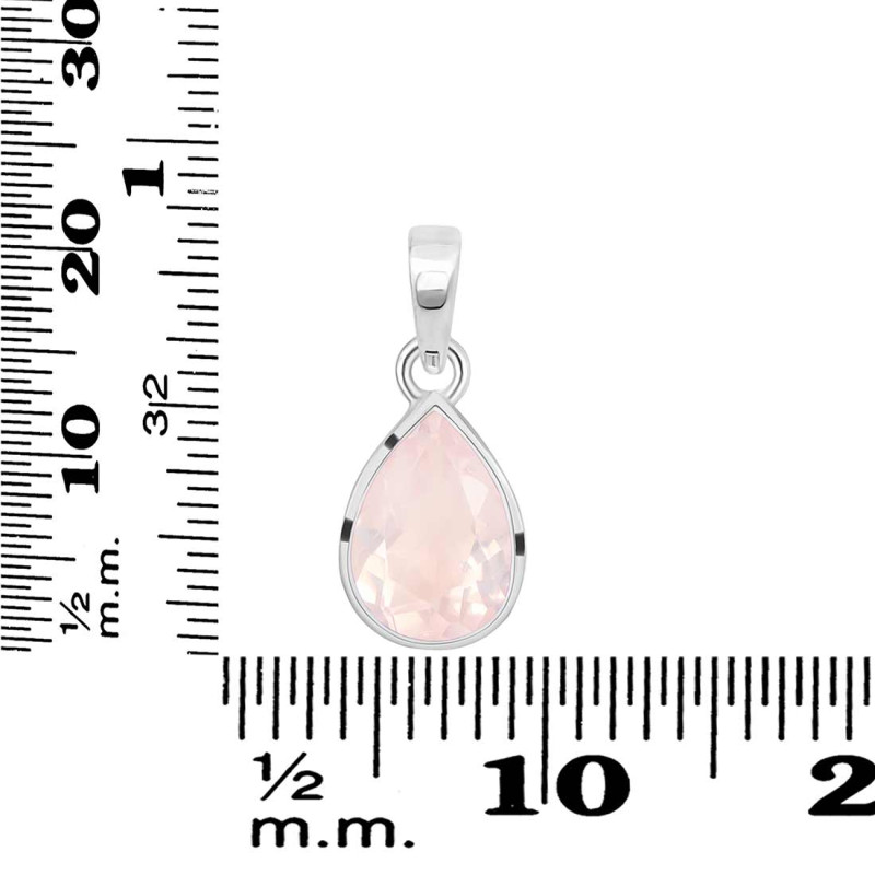 Rose Quartz Pendant RSQ-RDP-790.