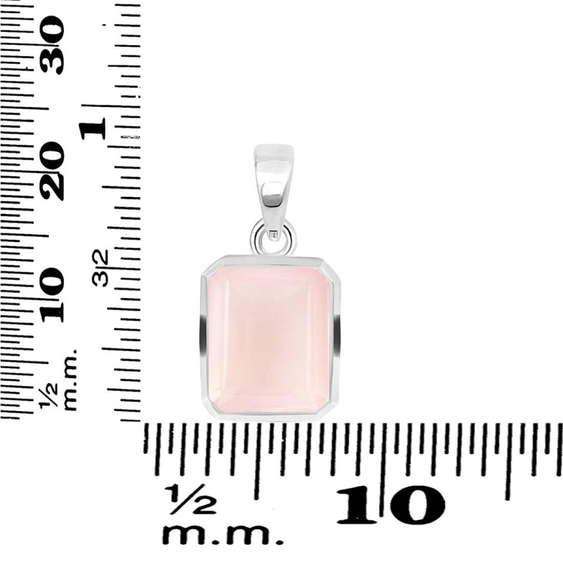 Rose Quartz Pendant RSQ-RDP-791.
