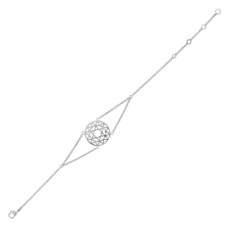 Heart Chakra Plain Silver Jewelry Set PS-RDR-322 / RDE-543 / RDN-11 / RDB-11.