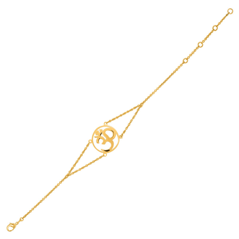 Om Plain Silver Jewelry Set PS-RDR-323 / RDE-544 / RDN-12 / RDB-12.