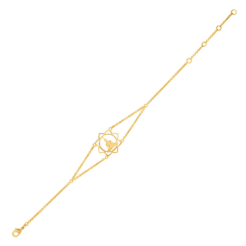 Human Body Chakra Plain Silver Jewelry Set PS-RDR-325 / RDE-546 / RDN-14 / RDB-14.