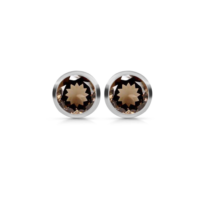 Smoky Stud Earring SMY-RDE-1426.