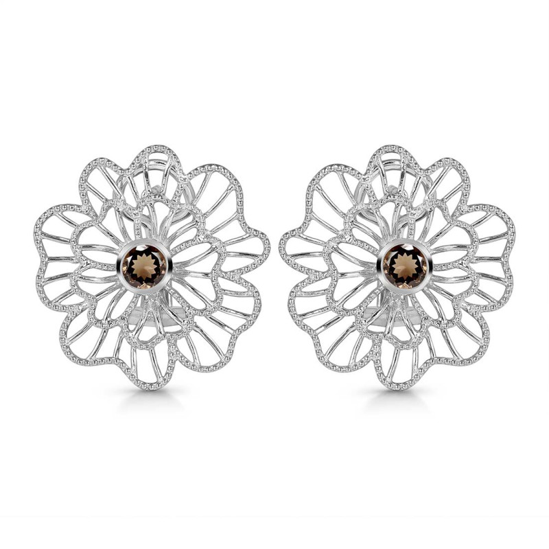 Smoky Stud Earring SMY-RDE-60.