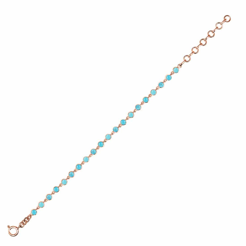 Turquoise Bracelet TRQ-RDB-116-CAB.