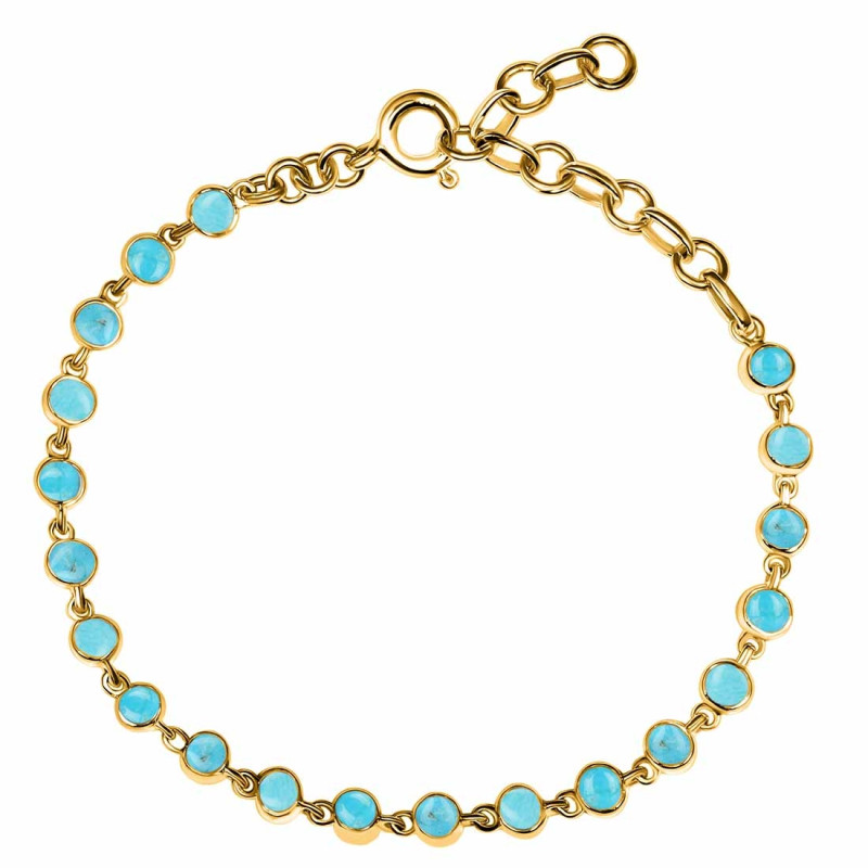 Turquoise Bracelet TRQ-RDB-116-CAB.