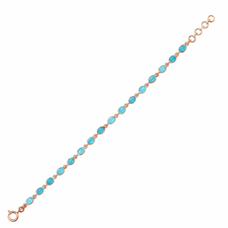 Turquoise Bracelet TRQ-RDB-117-CAB.