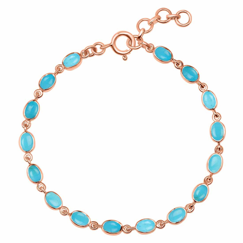 Turquoise Bracelet TRQ-RDB-117-CAB.