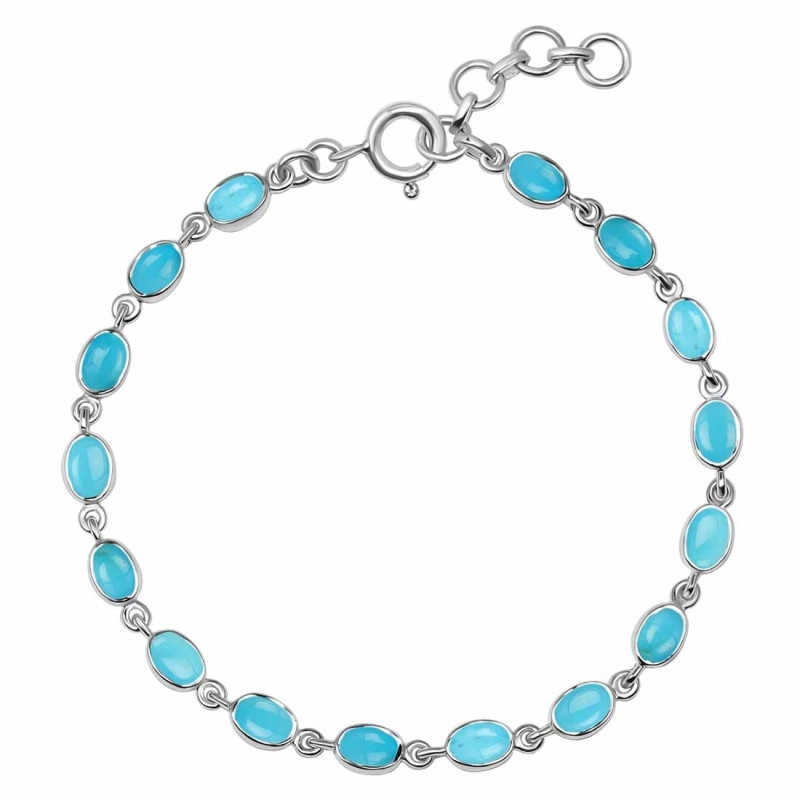 Turquoise Bracelet TRQ-RDB-117-CAB.