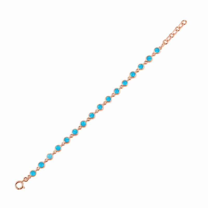 Turquoise Bracelet TRQ-RDB-118-CAB.