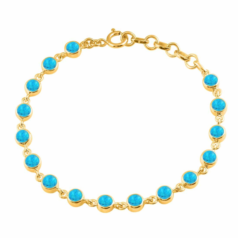 Turquoise Bracelet TRQ-RDB-118-CAB.