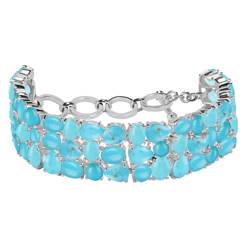 Turquoise Bracelet TRQ-RDB-92-CAB.