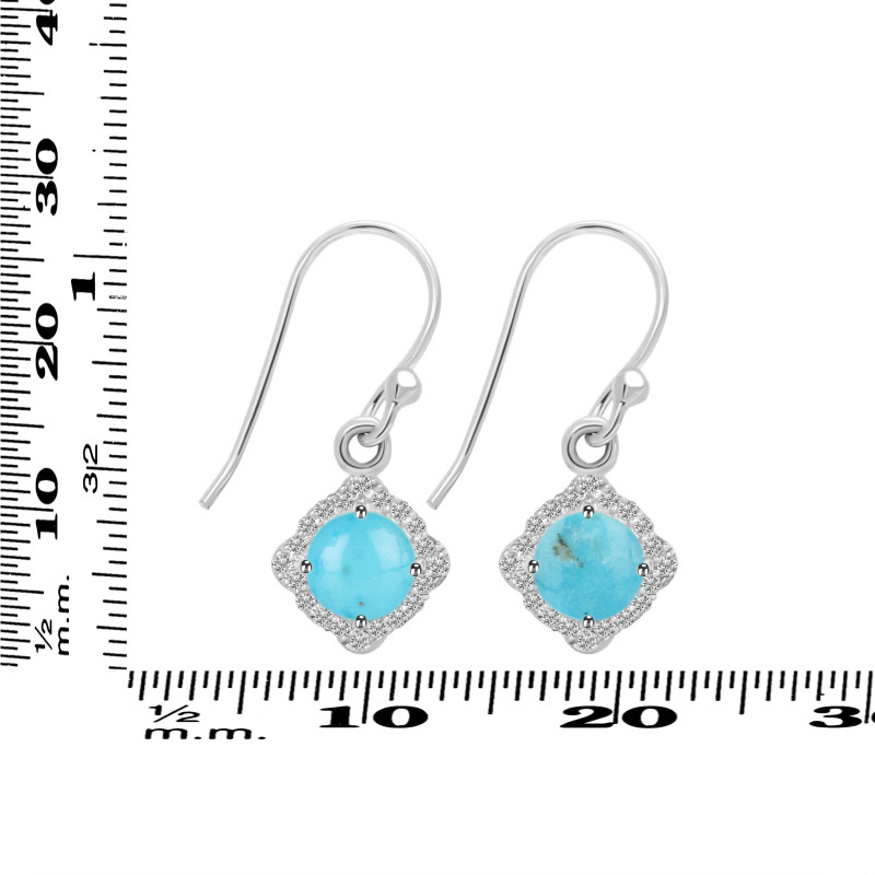 Turquoise Jewelry Set TRQ-RDB-66-RDN-74-RDE-692.