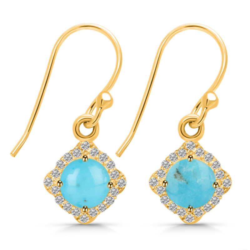 Turquoise Jewelry Set TRQ-RDB-66-RDN-74-RDE-692.