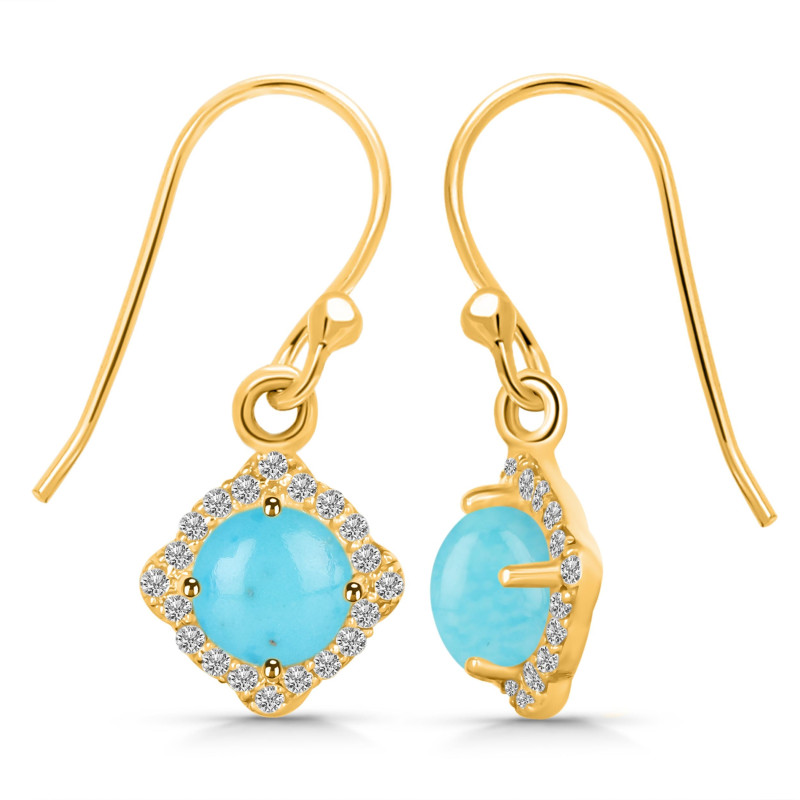 Turquoise Jewelry Set TRQ-RDB-66-RDN-74-RDE-692.