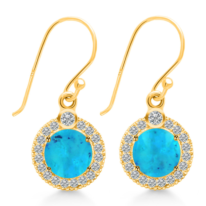 Turquoise Jewelry Set TRQ-RDB-65-RDN-72-RDE-693.