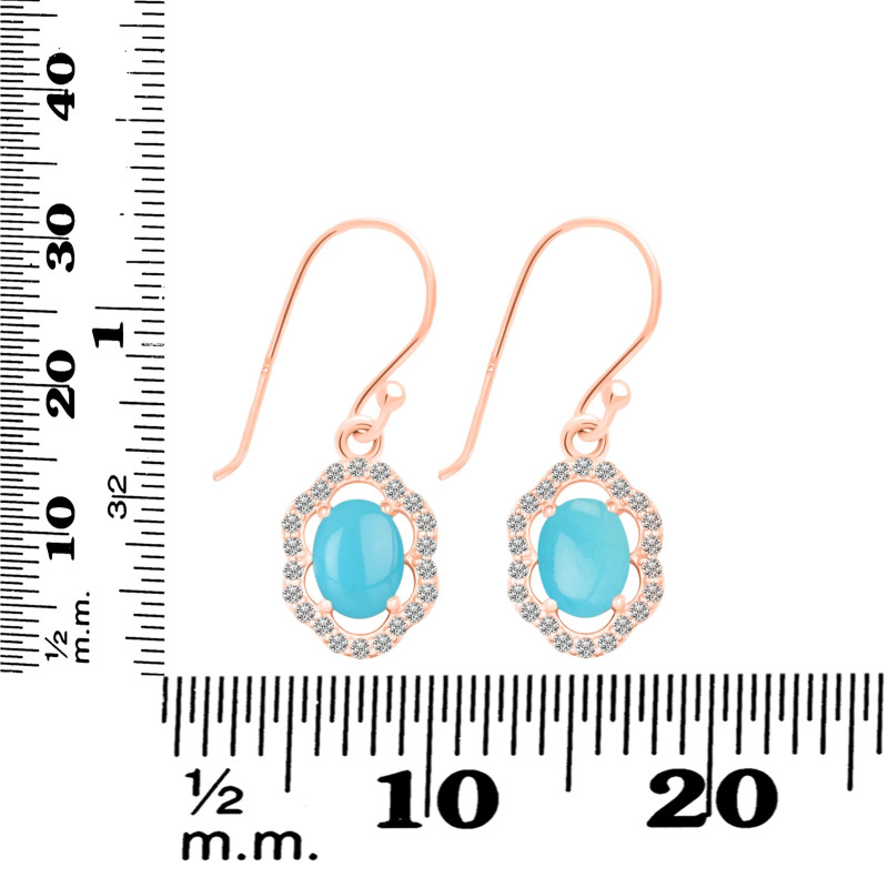 Turquoise Jewelry Set TRQ-RDB-68-RDN-78-RDE-694.