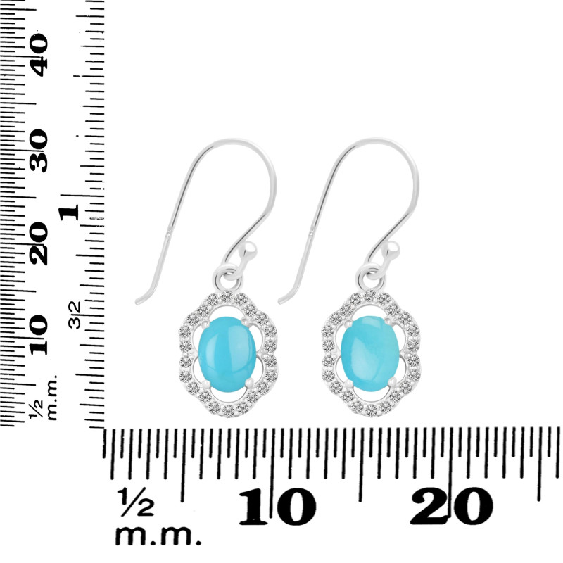 Turquoise Jewelry Set TRQ-RDB-68-RDN-78-RDE-694.
