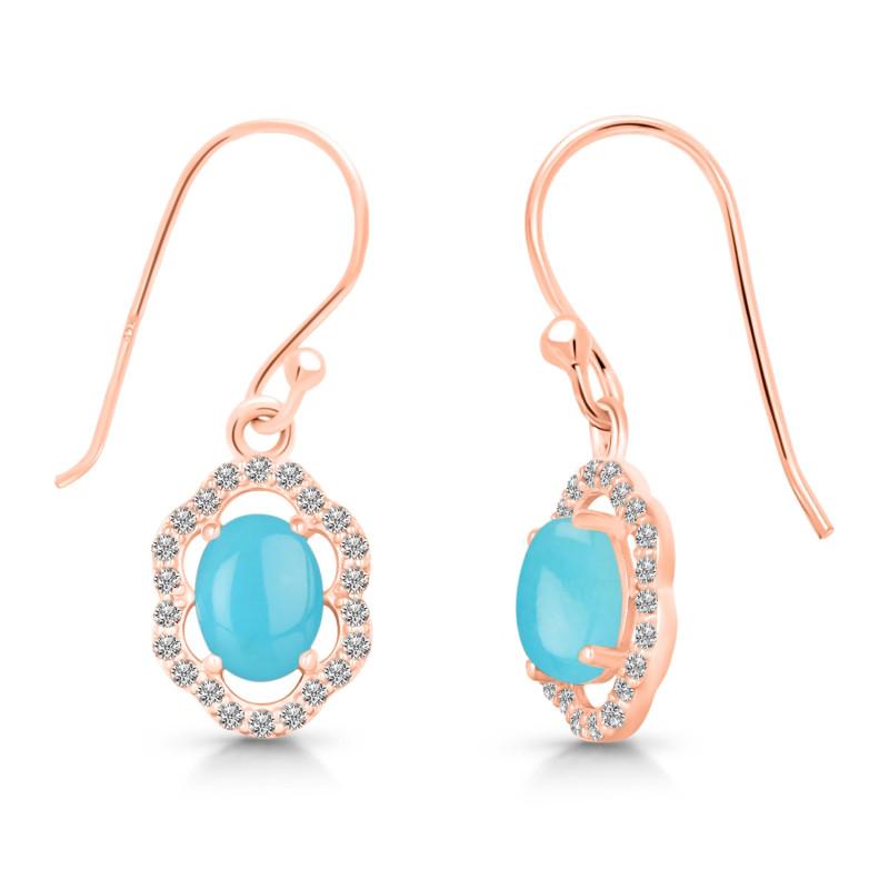Turquoise Jewelry Set TRQ-RDB-68-RDN-78-RDE-694.
