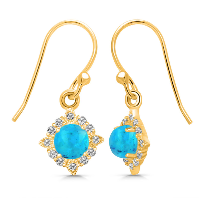 Turquoise Jewelry Set TRQ-RDB-67-RDN-77-RDE-695.
