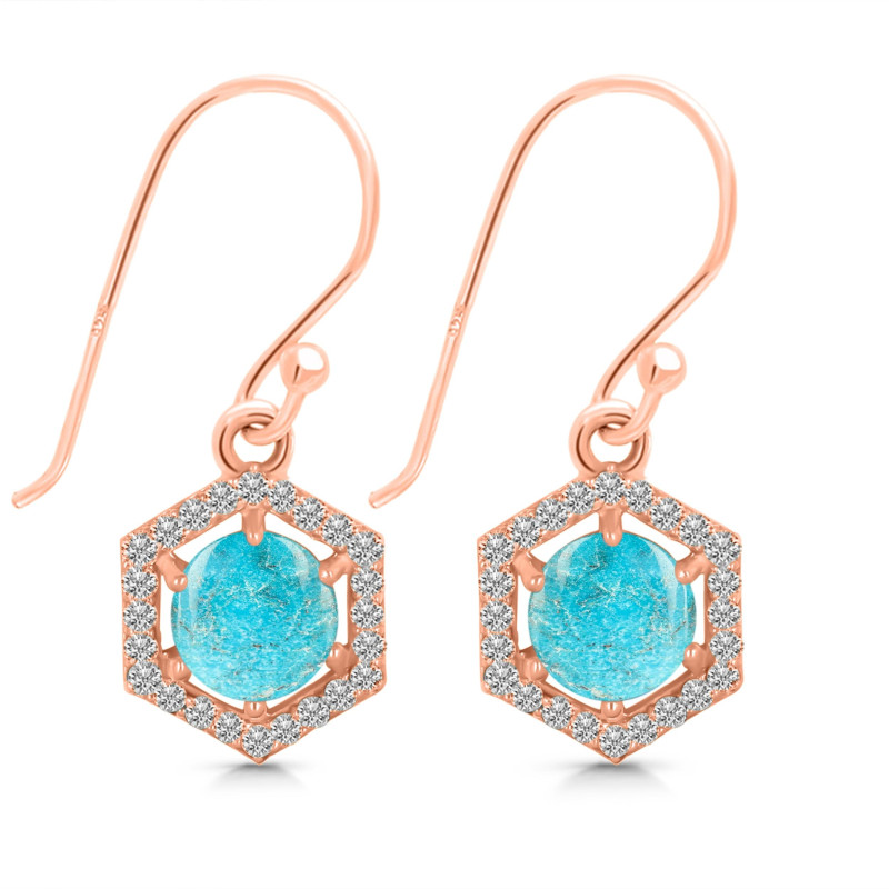 Turquoise Jewelry Set TRQ-RDB-83-RDN-69-RDE-701.