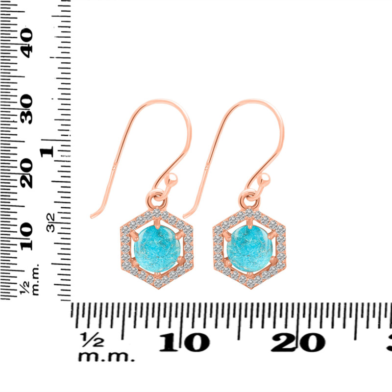 Turquoise Jewelry Set TRQ-RDB-83-RDN-69-RDE-701.