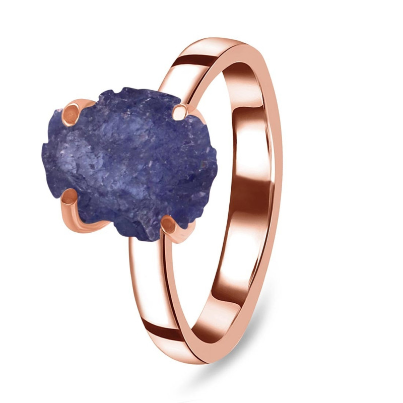 Tanzanite Raw Crystal Ring TZN-RR-200.
