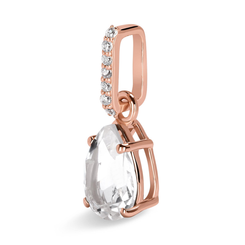 White Topaz & White Topaz Pendant WTZ-RP-76.