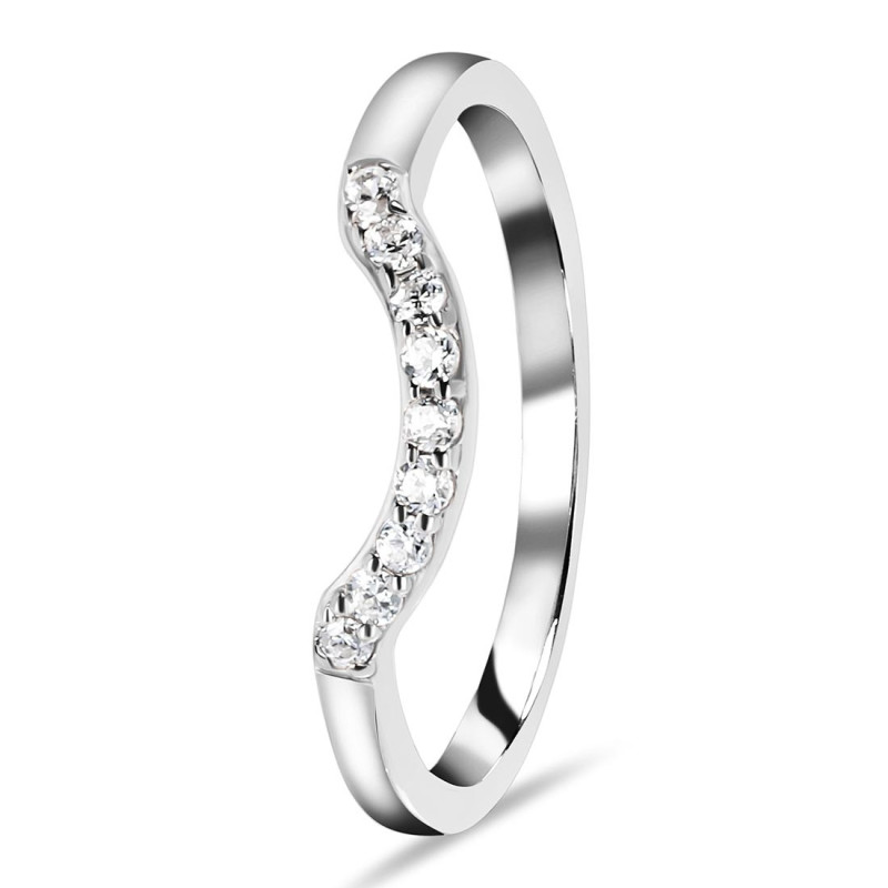 White Topaz Ring