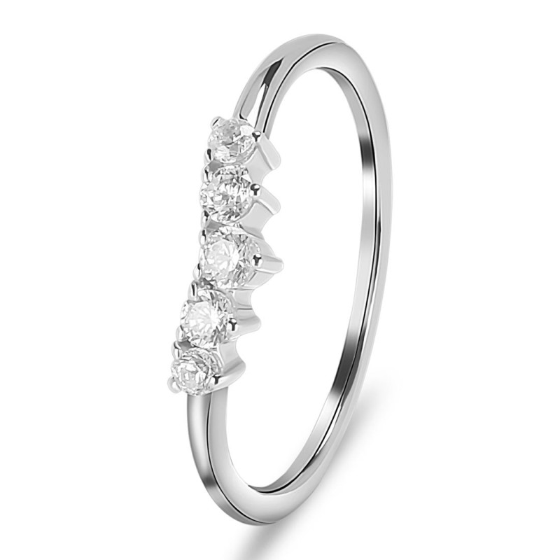 White Topaz Ring