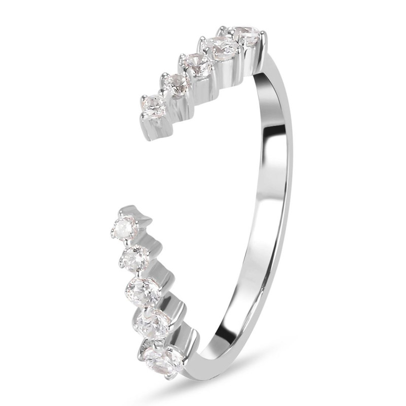 White Topaz Ring