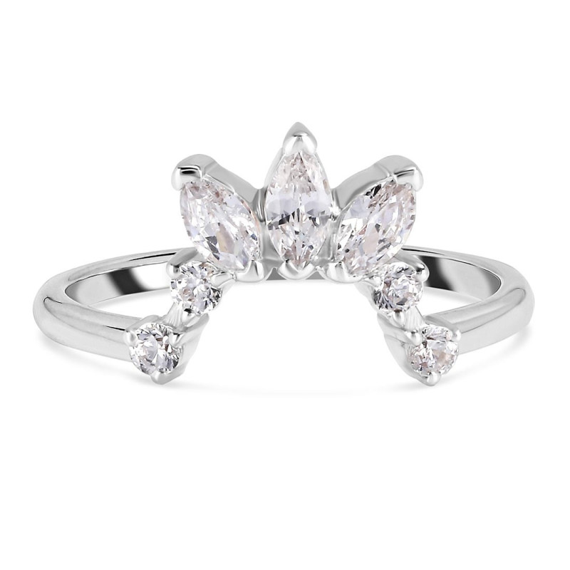 White Topaz Ring WTZ-RR-378.