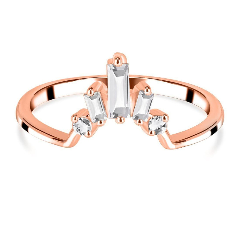 White Topaz Ring WTZ-RR-407.