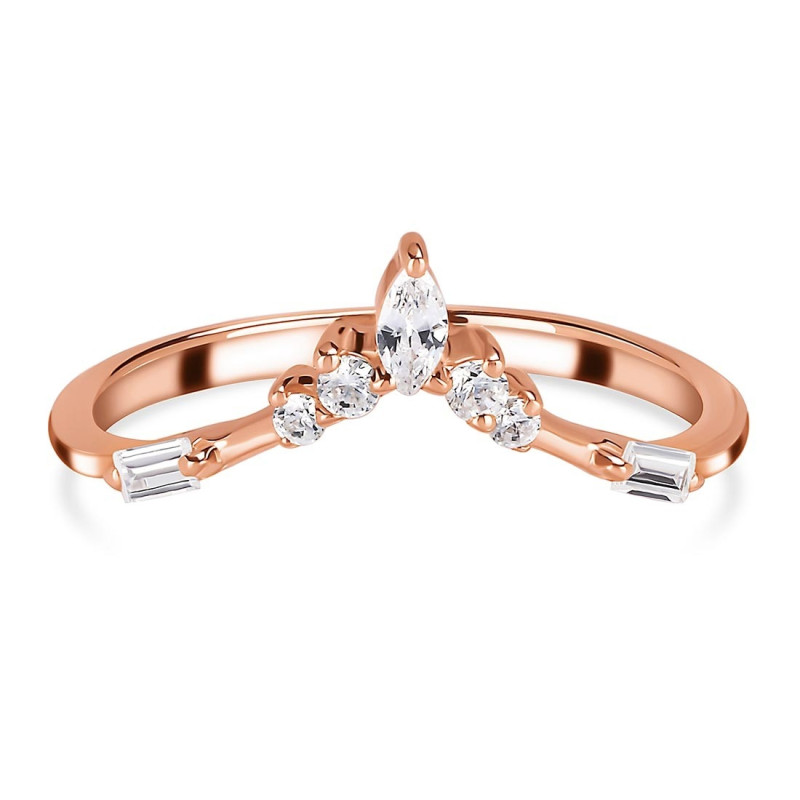 White Topaz Ring WTZ-RR-408.