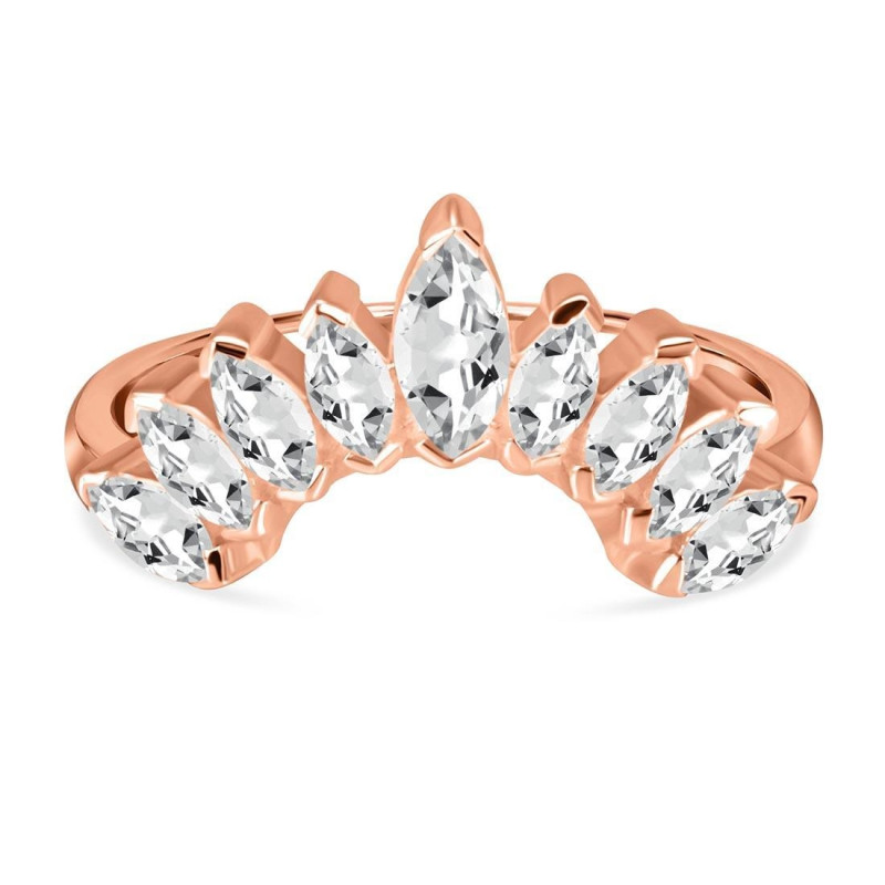 White Topaz Ring WTZ-RR-410.