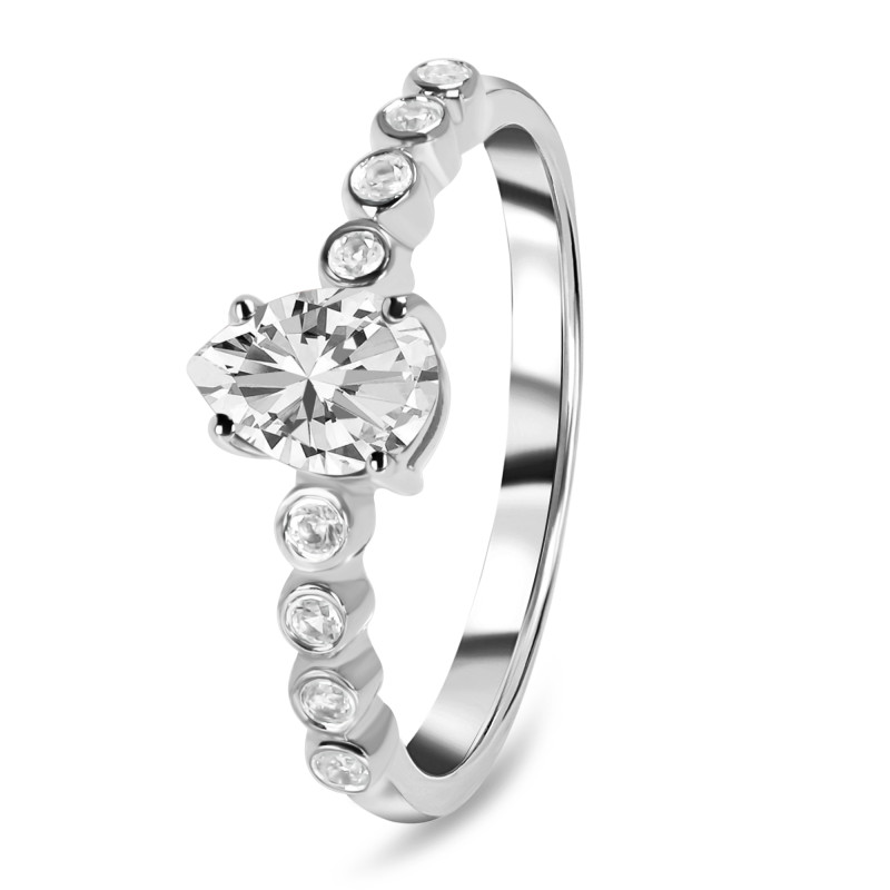White Topaz Ring