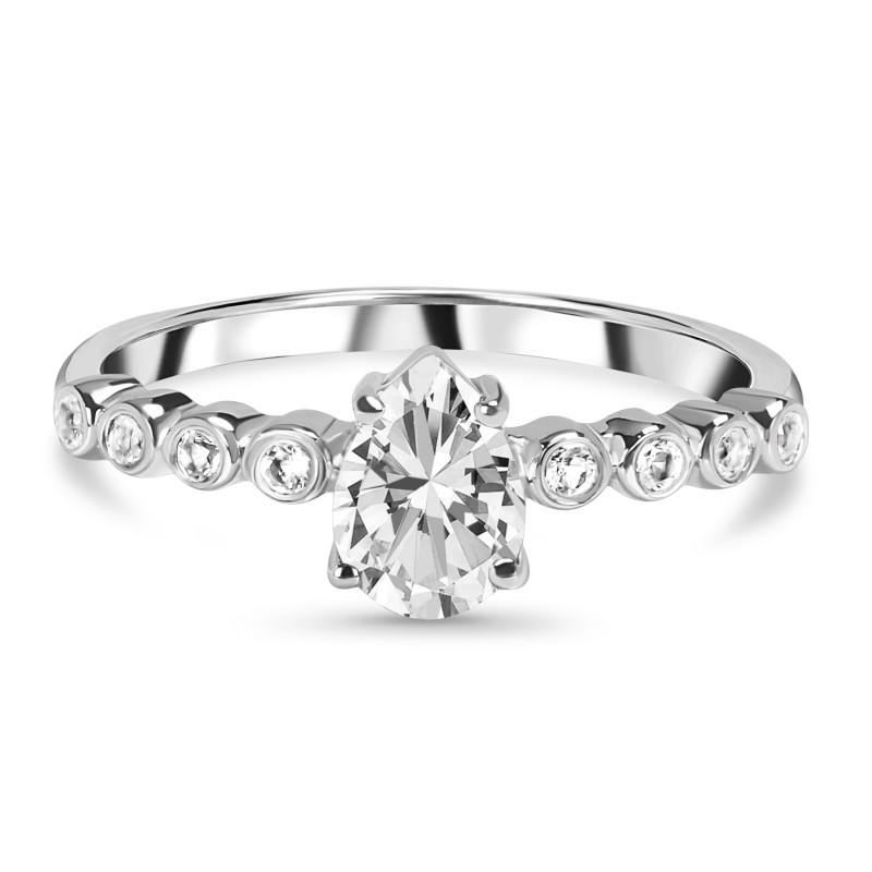White Topaz Ring WTZ-RR-419D.